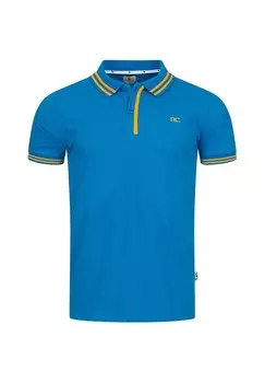 Рубашка-поло стандартного кроя с воротником-поло Rock Creek, синий