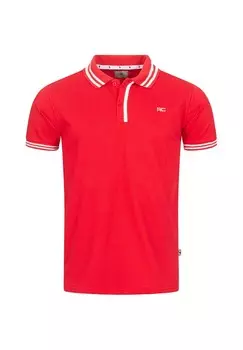 Рубашка-поло стандартного кроя с воротником-поло Rock Creek, красный