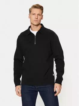 Рубашка поло стандартного кроя Selected Homme, черный