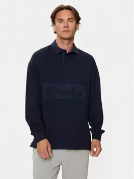 Рубашка поло стандартного кроя United Colors Of Benetton, синий