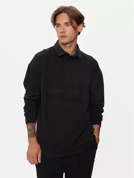 Рубашка поло стандартного кроя United Colors Of Benetton, черный