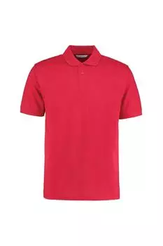 Рубашка поло стандартного кроя Workforce из пике Kustom Kit, красный