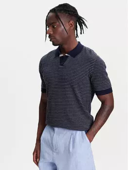 Рубашка поло стандартный крой 1094K301J United Colors Of Benetton, синий