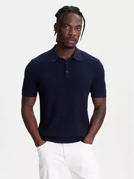 Рубашка поло стандартный крой 1198U301H United Colors Of Benetton, синий