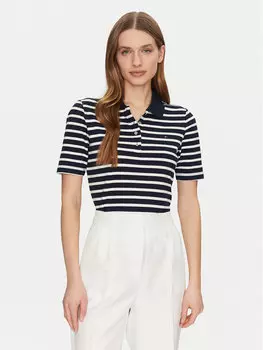 Рубашка поло стандартный крой 1985 WW0WW43224 Tommy Hilfiger, синий