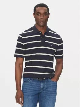 Рубашка поло стандартный крой 2014022 Gant, синий