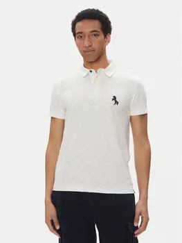 Рубашка поло стандартный крой 251PO1857J680 Aeronautica Militare, белый