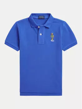Рубашка поло стандартный крой 322952585 Polo Ralph Lauren, синий