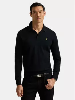 Рубашка поло стандартный крой 710961338001 Polo Ralph Lauren, черный