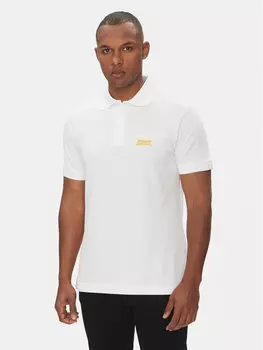 Рубашка поло стандартный крой 78GAGT08 Versace Jeans Couture, белый