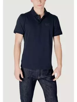 Рубашка поло стандартный крой 7M000228 AF10373 UB102 Ea7 Emporio Armani, синий