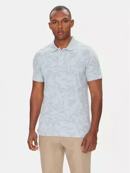 Рубашка поло стандартный крой C5 21434.2117 Pierre Cardin, голубой