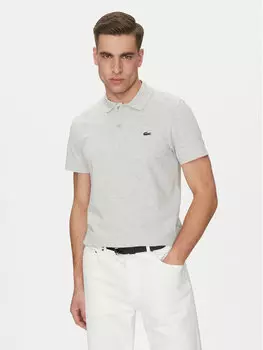 Рубашка поло стандартный крой DH5522 Lacoste, серый