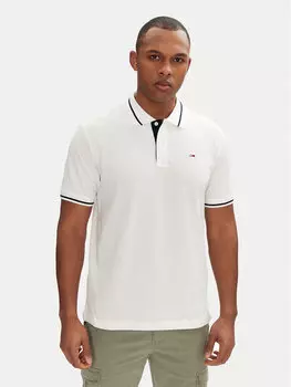 Рубашка поло стандартный крой DM0DM20745 Tommy Jeans, белый
