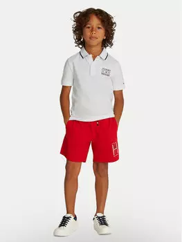 Рубашка поло стандартный крой KB0KB09524 D Tommy Hilfiger, белый