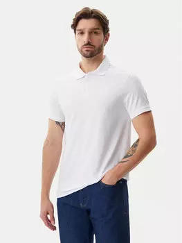 Рубашка поло стандартный крой LV040HM281 Calvin Klein Jeans, белый