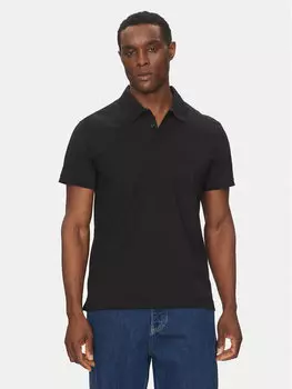 Рубашка поло стандартный крой LV040HM281 Calvin Klein Jeans, черный