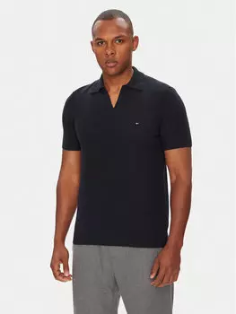 Рубашка поло стандартный крой MW0MW39531 Tommy Hilfiger, синий