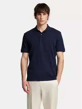 Рубашка поло стандартный крой Paul 16096767 Selected Homme, синий