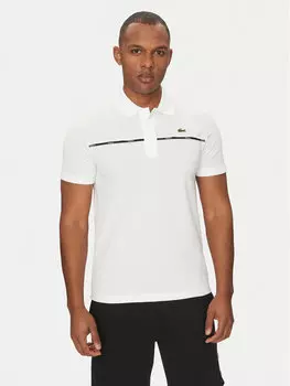 Рубашка поло стандартный крой PH9863 Lacoste, белый