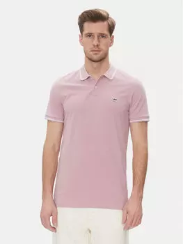Рубашка поло стандартный крой Pique 112363856 Lee, фиолетовый