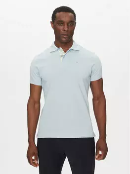 Рубашка поло стандартный крой Tartan MML0012BU44 Barbour, голубой