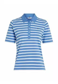 Рубашка поло STRIPE Tommy Hilfiger, синий