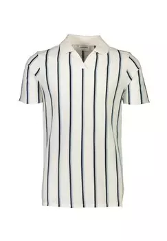 Рубашка поло STRIPED Lindbergh, белый