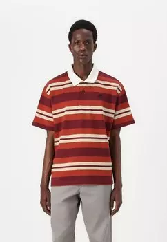 Рубашка поло STRIPED RUGBY Timberland, темно-красный