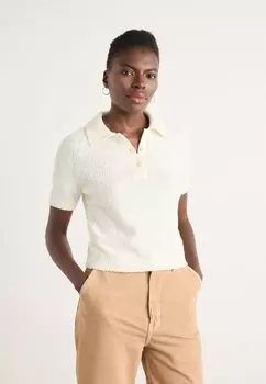 Рубашка поло SUMMER Calvin Klein Jeans, светло-желтый