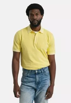 Рубашка поло SUNFADED GANT, желтый