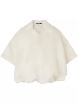 Рубашка-поло Sunnei Puffy, белый