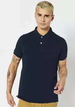 Рубашка-поло Superdry "CLASSIC PIQUE POLO", цвет Eclipse Navy