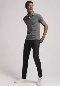 Рубашка-поло Superdry "CLASSIC PIQUE POLO", цвет Rich Charcoal Marl