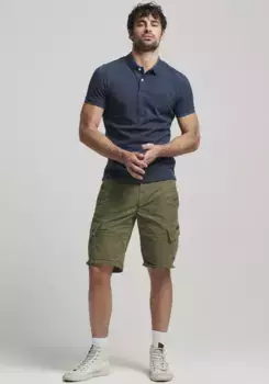 Рубашка-поло Superdry "CLASSIC PIQUE POLO", синий