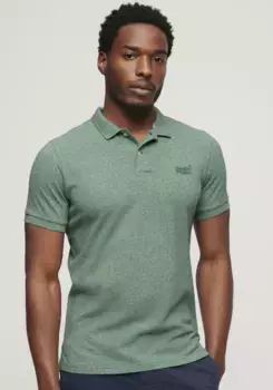 Рубашка-поло Superdry "CLASSIC PIQUE POLO", зеленый