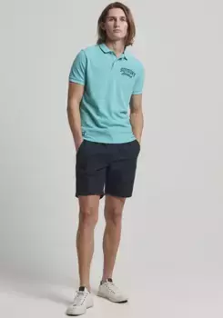 Рубашка-поло Superdry "SD-VINTAGE SUPERSTATE POLO", цвет Aruba Aqua