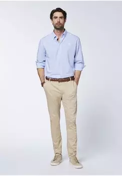 Рубашка Polo Sylt, голубой/белый