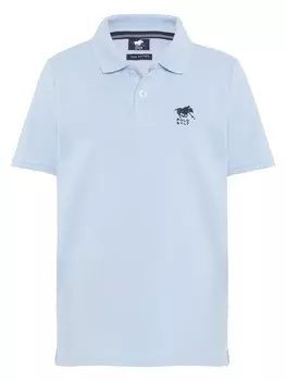 Рубашка Polo Sylt mit Logo-Stickerei, синий