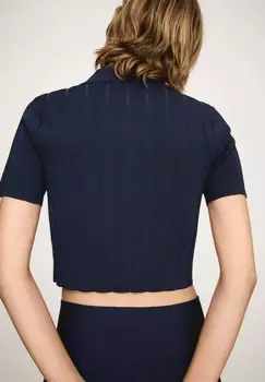 Рубашка поло TABLAO Mango, синий