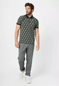 Рубашка-поло TALKBOX FEVER WITH GRAPHIC PRINT 4funkyflavours, цвет black