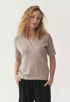 Рубашка поло TATUUM, бежевый