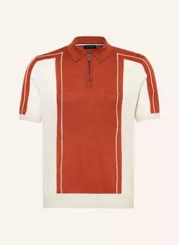 Рубашка поло TED BAKER Strick JESTY, темно-оранжевый