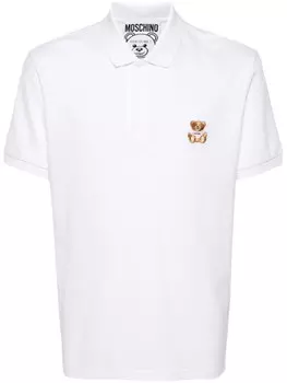 Рубашка поло Teddy Bear Moschino, белый