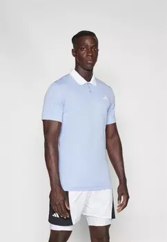 Рубашка поло TENNIS FREELIFT adidas, светло-голубой