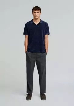 Рубашка поло TERRY Scalpers, сине-серый