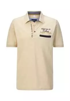 Рубашка поло Tesselli Babista, бежевый