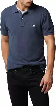 Рубашка-поло The Gunn Polo Rodd & Gunn, цвет Adriatic