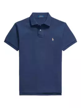 Рубашка поло The Iconic Mesh POLO RALPH LAUREN, синий