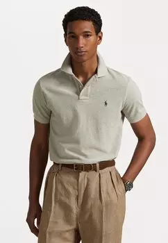 Рубашка поло THE ICONIC MESH POLO SHIRT Polo Ralph Lauren, светло-серый